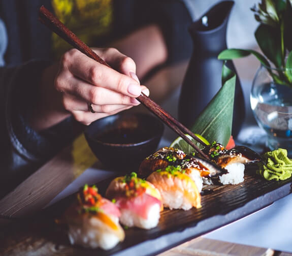 commander en ligne sushis à  valence